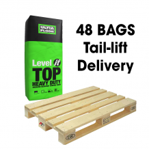 Ultra Floor Level It Top Heavy Duty Abrasive Resistant Surface Finish 25kg Full Pallet (48 Bags Tail Lift)
